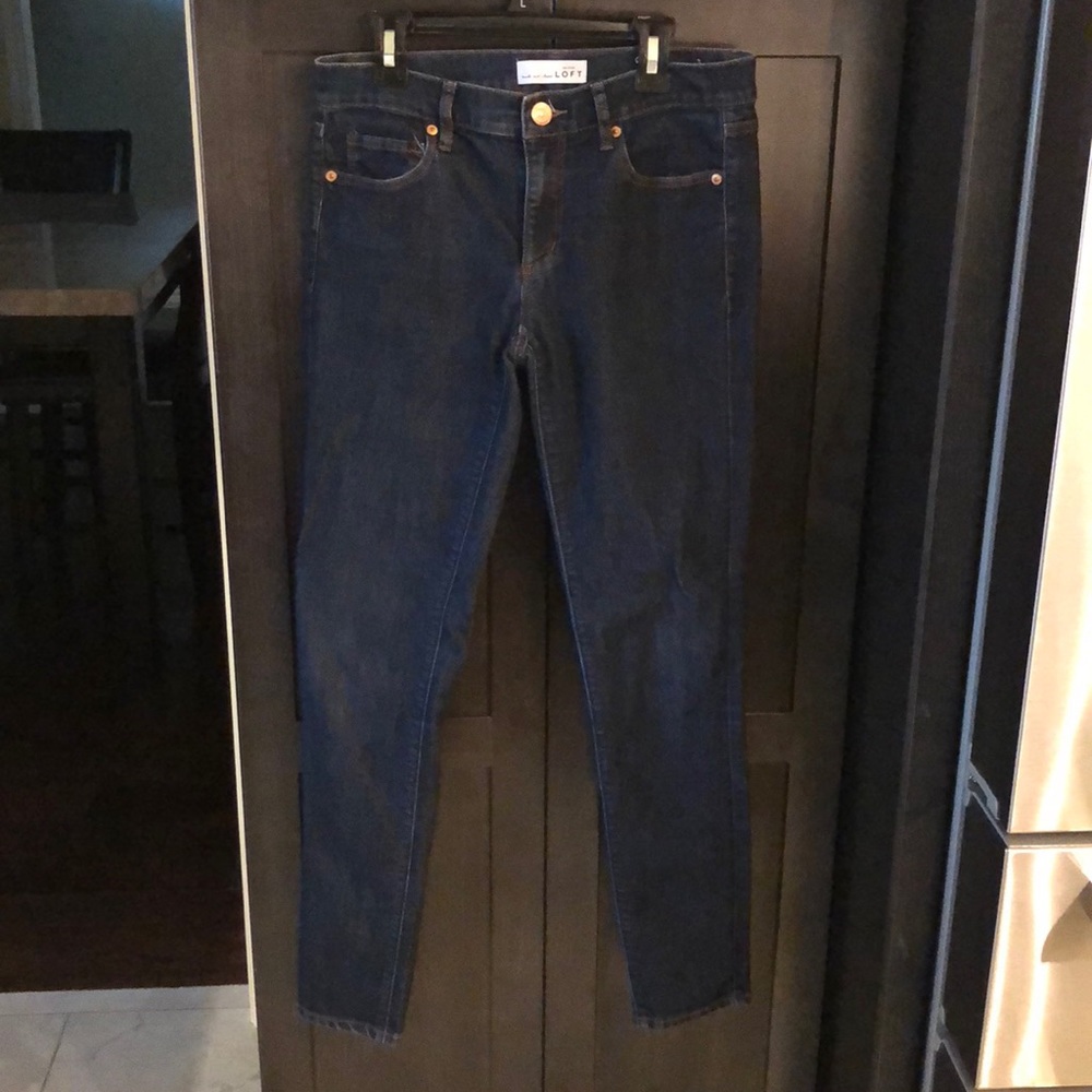 Super cute Loft skinny/ankle jeans!